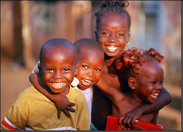 niños africanos